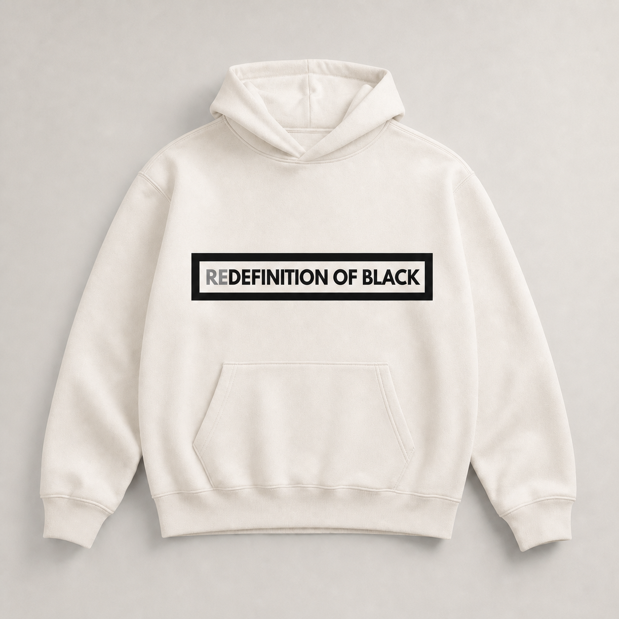 Redefinition Logo Hoodie product mockup