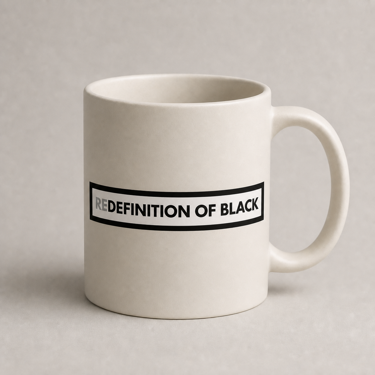 Redefinition Logo Mug product mockup