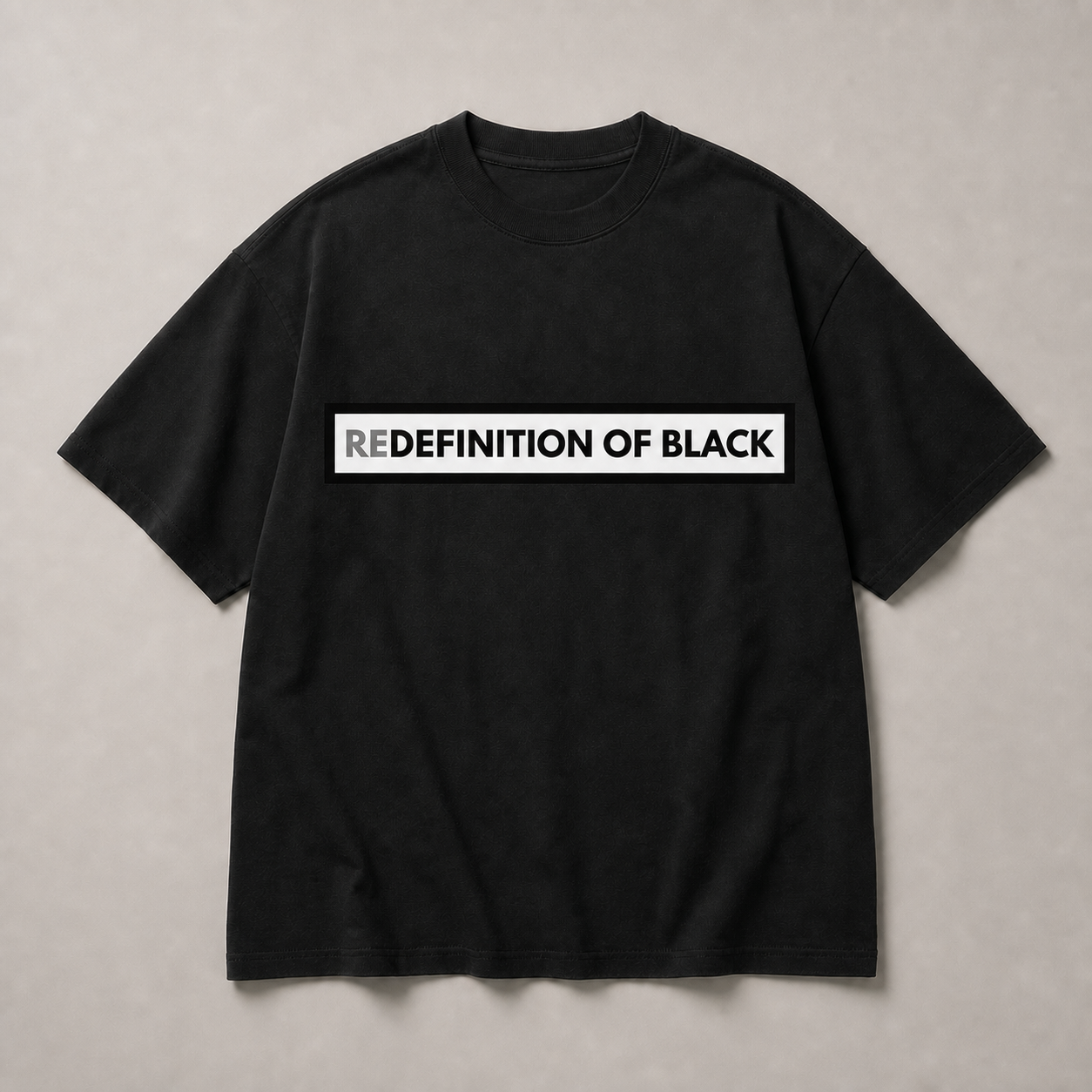 Redefinition Logo Tee product mockup
